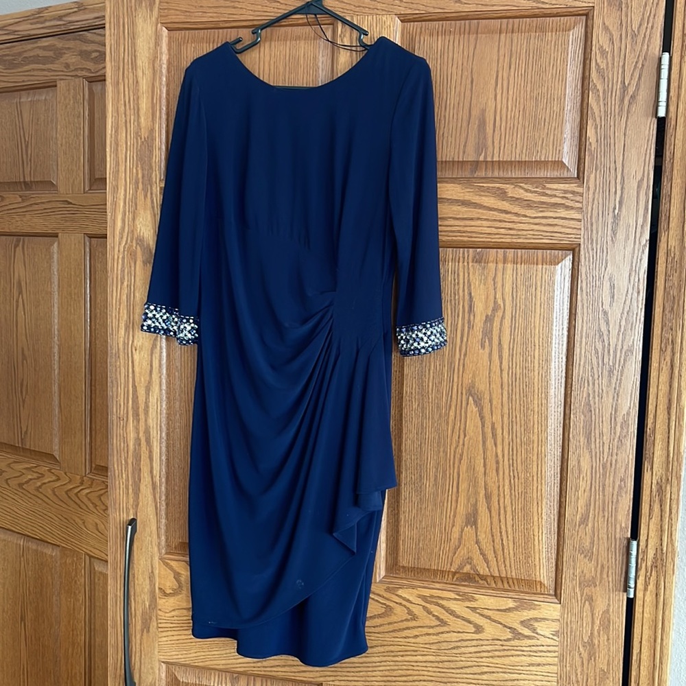 Navy Alex Evenings Dress - Mother of the Bride/Groom Dress